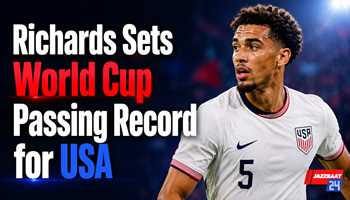 Richards Sets World Cup Passing Record for USA
