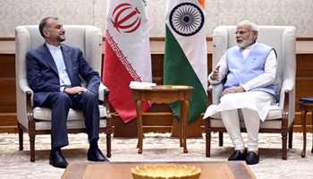 PM Modi meets Iran’s foreign minister Hossein Amirabdollahian, holds “useful discussion on development”