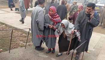 DDC RE-POLLING: 105-YEAR-OLD WOMAN VOTES FOR DEVELOPMENT OF HER VILLAGE IN HAJIN