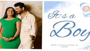Actor Viineet Kumar Siingh and Wife Ruchira Welcome Baby Boy