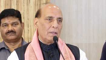 RAJNATH SINGH HITS OUT AT I.N.D.I.A AHEAD OF NO-CONFIDENCE MOTION