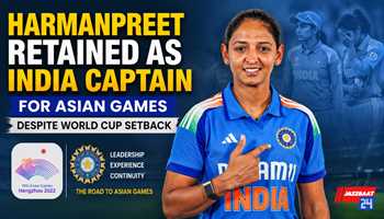 Harmanpreet Retained as India Captain for Asian Games Despite World Cup Setback