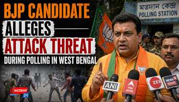 BJP candidate alleges attack threat during polling in West Bengal

