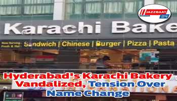 Hyderabad's Karachi Bakery vandalized, tension over name change