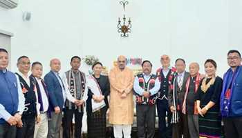 AMIT SHAH PROMISES TO TAKE PROACTIVE EFFORTS TO MEET DEMAND FOR 'FRONTIER NAGALAND.'