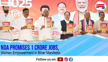 NDA Promises 1 Crore Jobs, Women Empowerment in Bihar Manifesto
