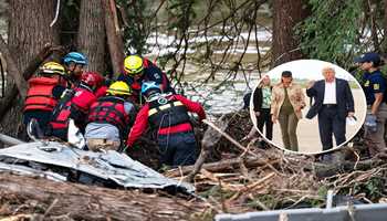 Trump Surveys Texas Flood Devastation After 120 Dead, 160 Missing