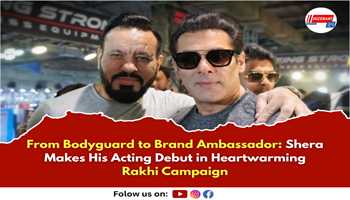 From Bodyguard to Brand Ambassador: Shera Makes His Acting Debut in Heartwarming Rakhi Campaign