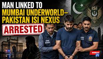 Man Linked to Mumbai Underworld–Pakistan ISI Nexus Arrested