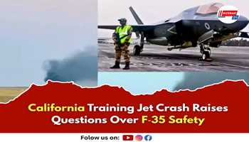 California Training Jet Crash Raises Questions Over F‑35 Safety