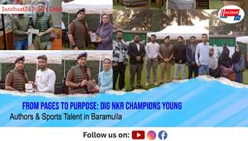 From Pages to Purpose: DIG NKR Champions Young Authors & Sports Talent in Baramulla

