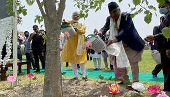 PM's Visit On Buddha Purnima: "HappyTo Be Among Nepal's Wonderful People" 