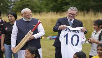 Cricket as Diplomacy: PM Modi Calls India-UK Ties a 'Straight Bat' Partnership in London