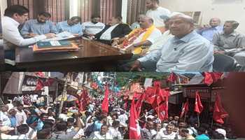 Alliance candidate Surinder Choudhary files nomination from Nowshera

