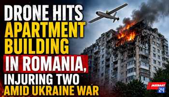 Drone Hits Apartment Building in Romania, Injuring Two Amid Ukraine War
