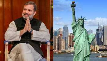 IN THE FIRST WEEK OF JUNE, RAHUL GANDHU WILL VISIT NEW YORK AND ADRESS NON RESIDENT INDIANS OF THE STATE