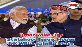 Omar rakes up statehood issue, hopes J-K will again be state