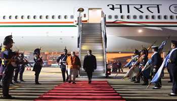 PM Modi Arrives in Argentina on Historic Bilateral Visit, Meets Indian Diaspora