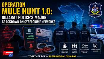 Operation Mule Hunt 1.0: Gujarat Police’s Major Crackdown on Cybercrime Networks
