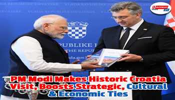 PM Modi Makes Historic Croatia Visit, Boosts Strategic, Cultural and Economic Ties