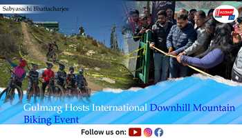Gulmarg Hosts International Downhill Mountain Biking Event
