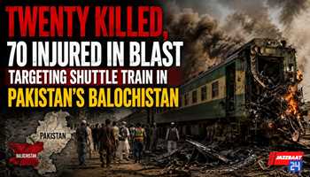 Twenty killed, 70 injured in blast targeting shuttle train in Pakistan’s Balochistan
