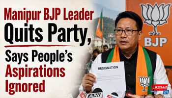 Manipur BJP Leader Quits Party, Says People’s Aspirations Ignored
