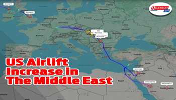 US Airlift Increase in the Middle East