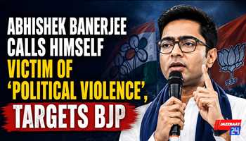 Abhishek Banerjee Calls Himself Victim of ‘Political Violence’, Targets BJP

