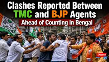 Clashes Reported Between TMC and BJP Agents Ahead of Counting in Bengal

