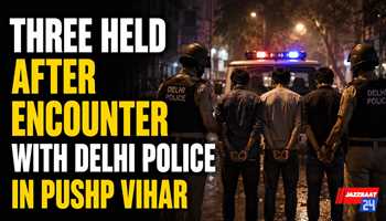 Three Held After Encounter With Delhi Police in Pushp Vihar