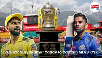 IPL 2025: Suryakumar Yadav to Captain Mumbai Indians in Season Opener Against Chennai Super Kings
