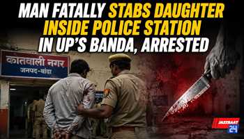 Man Fatally Stabs Daughter Inside Police Station in UP’s Banda, Arrested
