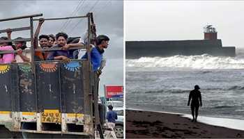 SEVERE CYCLONE BIPARJOY PROMPTS MASSIVE EVACUATION EFFORTS IN GUJARAT 