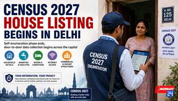 Census 2027 House Listing Begins In Delhi After Self-Enumeration Phase Ends