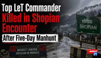 Top LeT Commander Killed in Shopian Encounter After Five-Day Manhunt