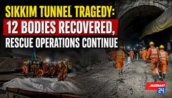 Sikkim Tunnel Tragedy: 12 Bodies Recovered, Rescue Operations Continue
