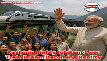 Kashmir Highly Jubilant over train dream becoming reality