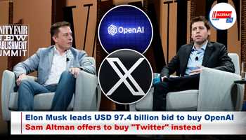 Elon Musk leads USD 97.4 billion bid to buy OpenAI, Sam Altman offers to buy "Twitter" instead