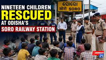 Nineteen Children Rescued At Odisha’s Soro Railway Station

