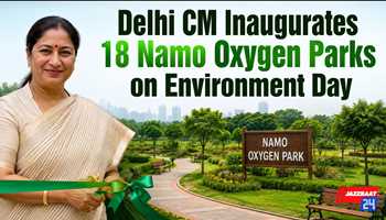 Delhi CM Inaugurates 18 Namo Oxygen Parks on Environment Day