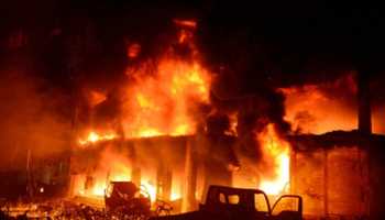 Massive fire breaks out at storage facility in Bangladesh, 25 killed, 450 Injured