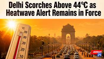 Delhi Scorches Above 44°C as Heatwave Alert Remains in Force