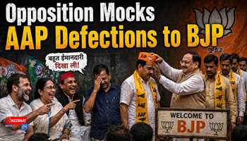 Opposition Mocks AAP Defections to BJP
