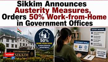 Sikkim Announces Austerity Measures, Orders 50% Work-from-Home in Government Offices