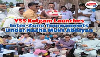 YSS Kulgam Launches Inter-Zone District Level Tournaments under Nasha Mukt Abhiyan