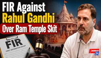 FIR Against Rahul Gandhi Over Ram Temple Skit