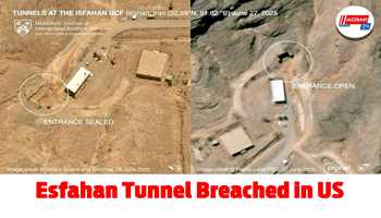 Esfahan Tunnel Breached in US Strike