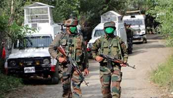 JAMMU N KASHMIR: TWO TERRORISTS KILLED IN ENCOUNTER IN ANANTNAG