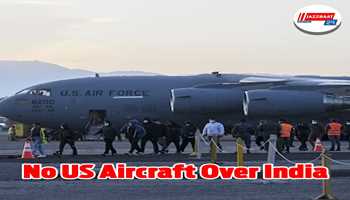 No US Aircraft Over India 